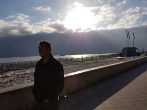 Die Prommenade von Grömitz, direkt am 8 km langen Sandstrand